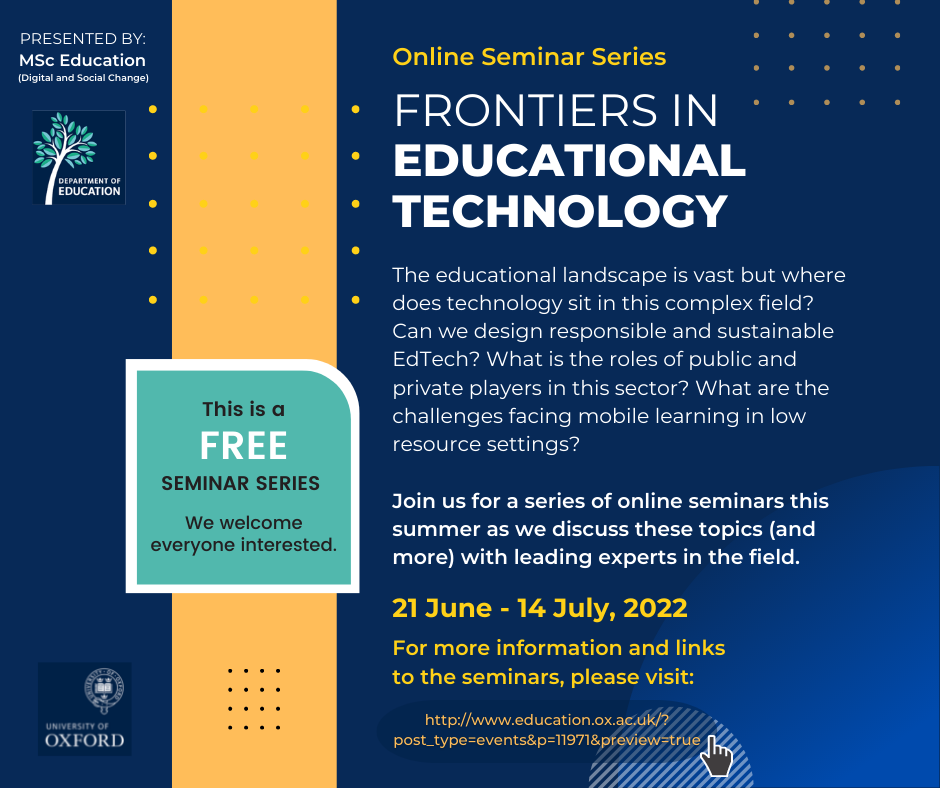 Frontiers in Educational Technology