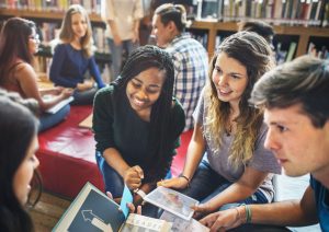 Group of students