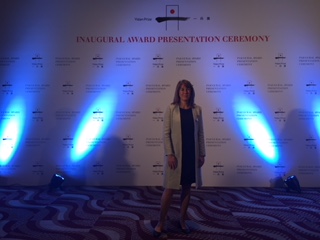 Jo-Anne Baird attends the Yidan Prize Ceremony 2018