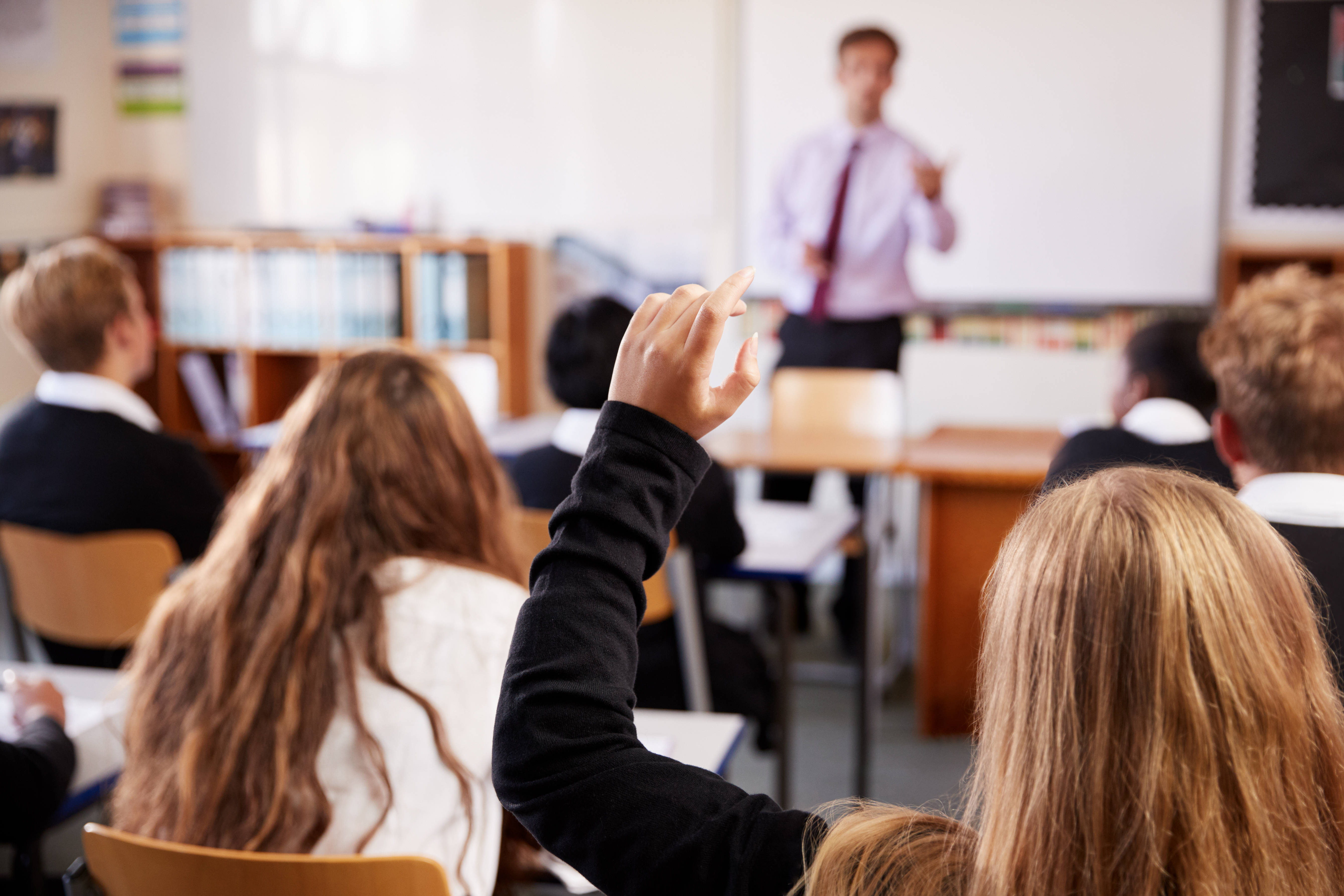 Students in class