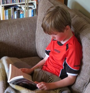 child reading