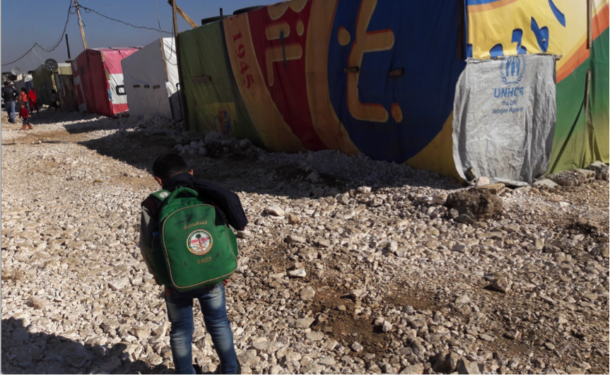 Refugee child in Lebanon