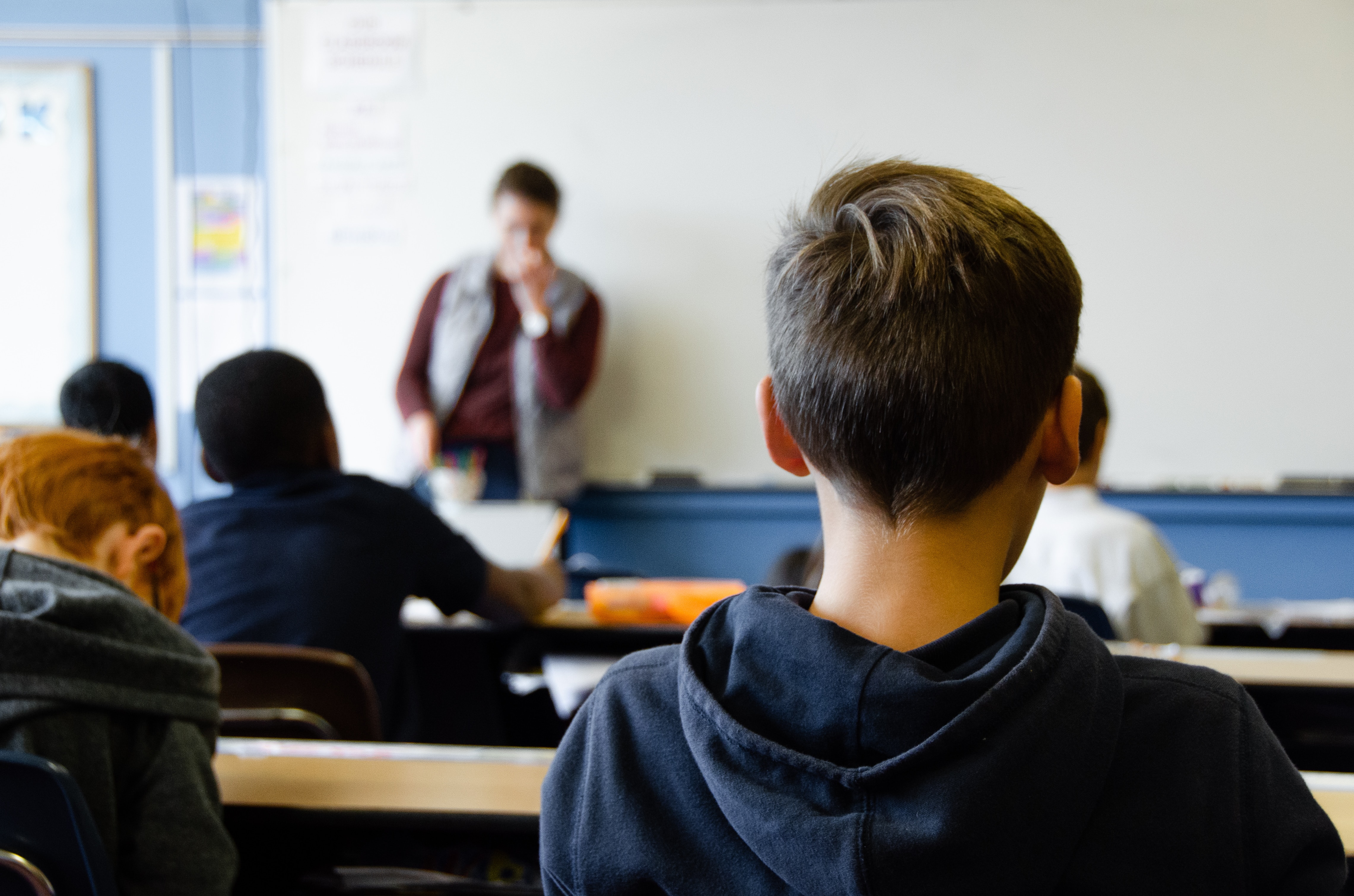 Child in classroom